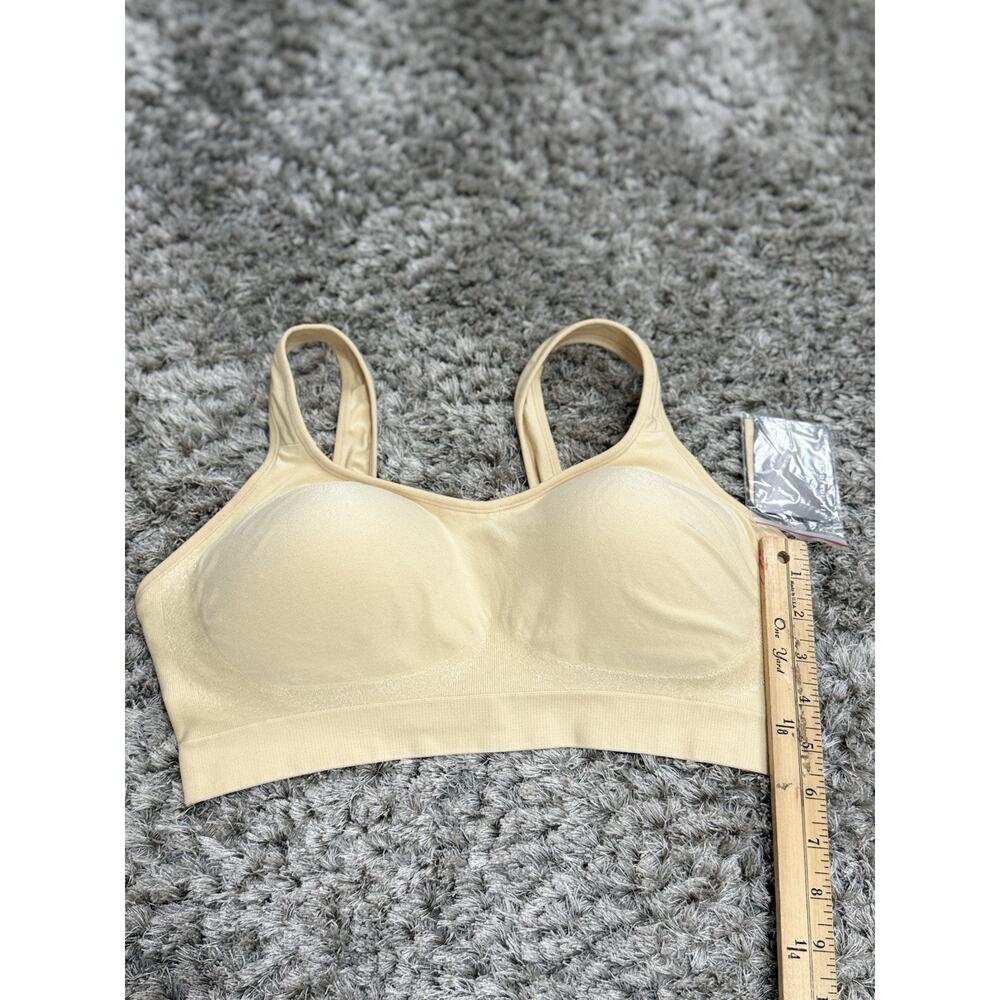 Underoutfit Style 457 Comfort Shaping Bra Size XL Beige With Bra Extender NWT - Picture 9 of 9